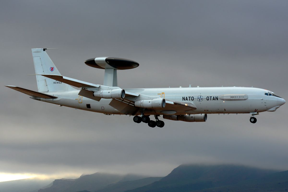 LX-N90453 (22848) 1983 Boeing E-3A Sentry
