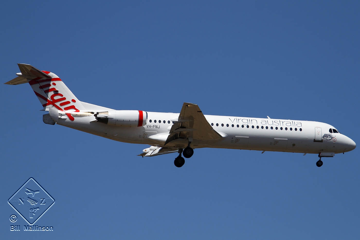 VH-FNJ (11489) 1994 Fokker 100