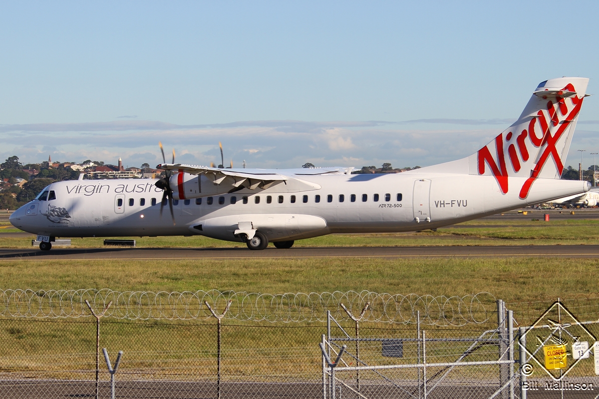 VH-FVU (978) 2011 ATR-72-500