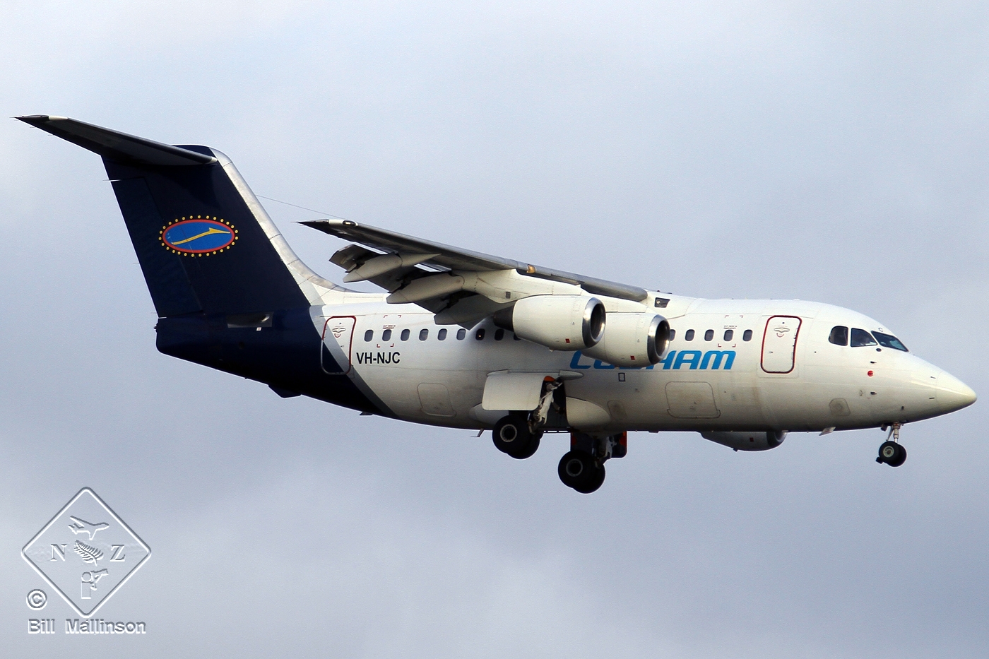 VH-NJC, (cn E1013), British Aerospace BAe-146-100
