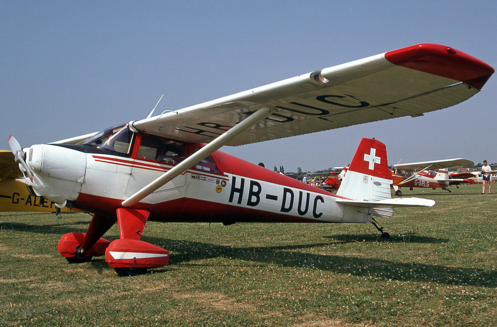 HB-DUC (6295) 1948 Luscombe 8F Silvaire