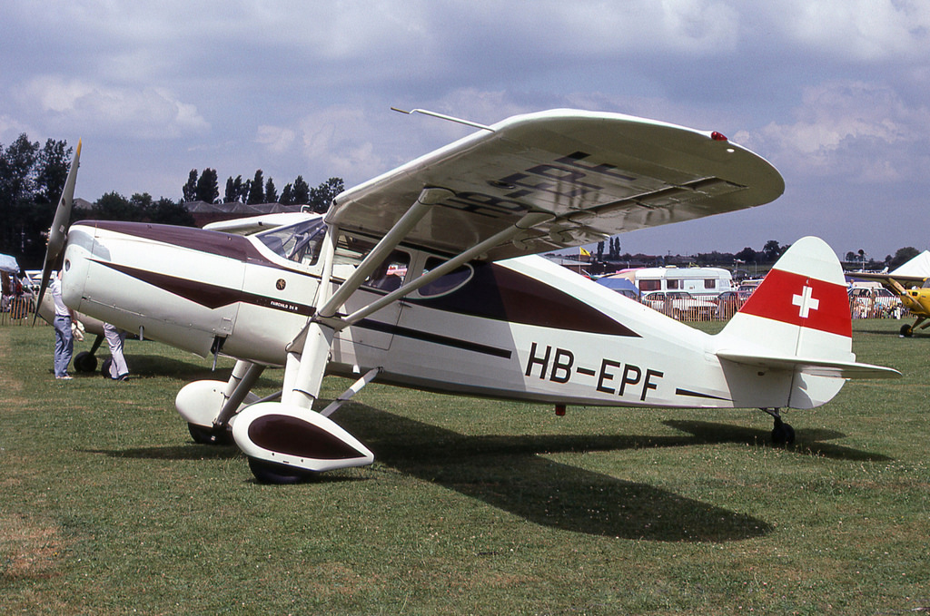 HB-EPF (952) Fairchild 24R (UC-61K) Argus