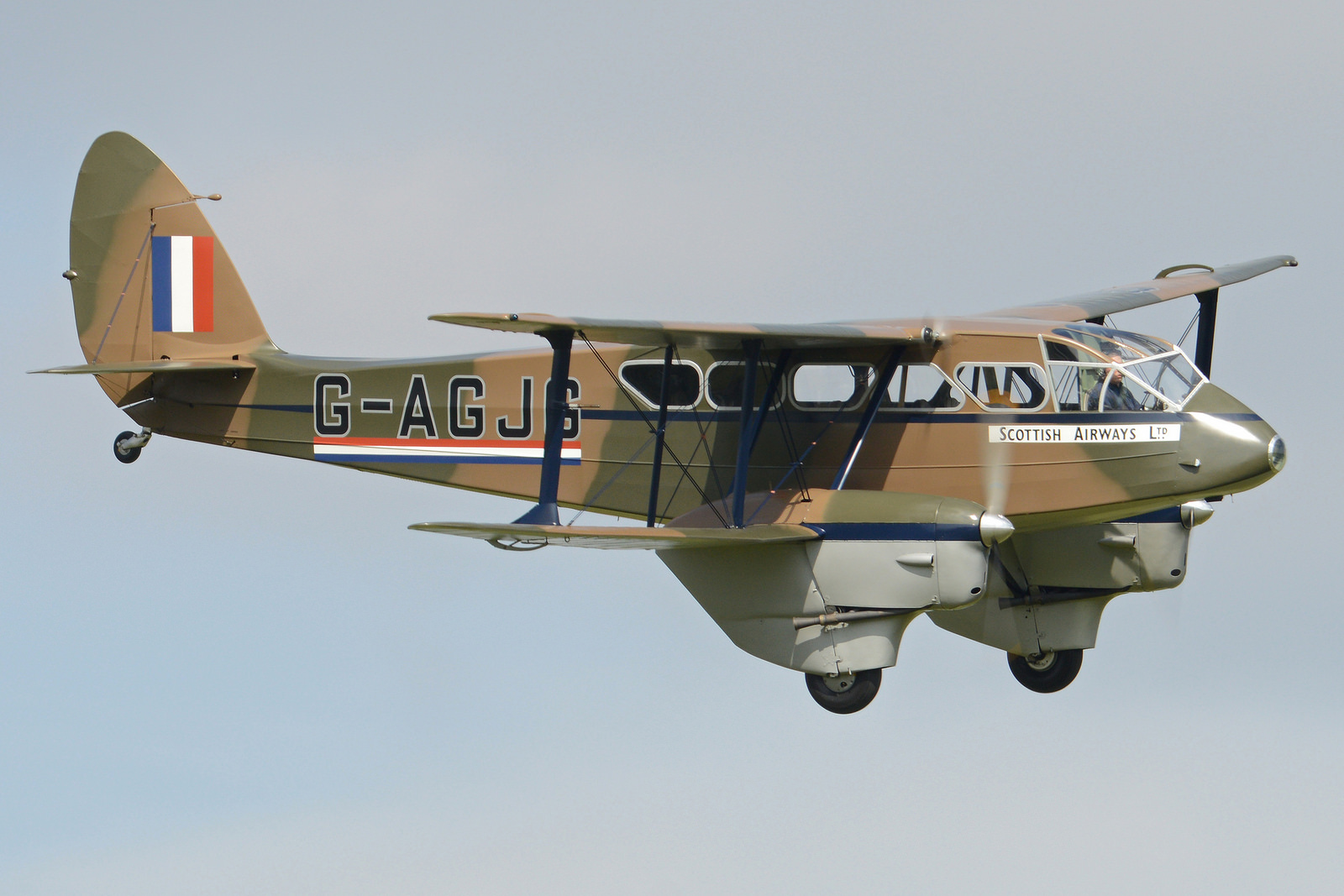 G-AGJG (6517) 1941 DeHavilland DH-89A Dragon Rapide