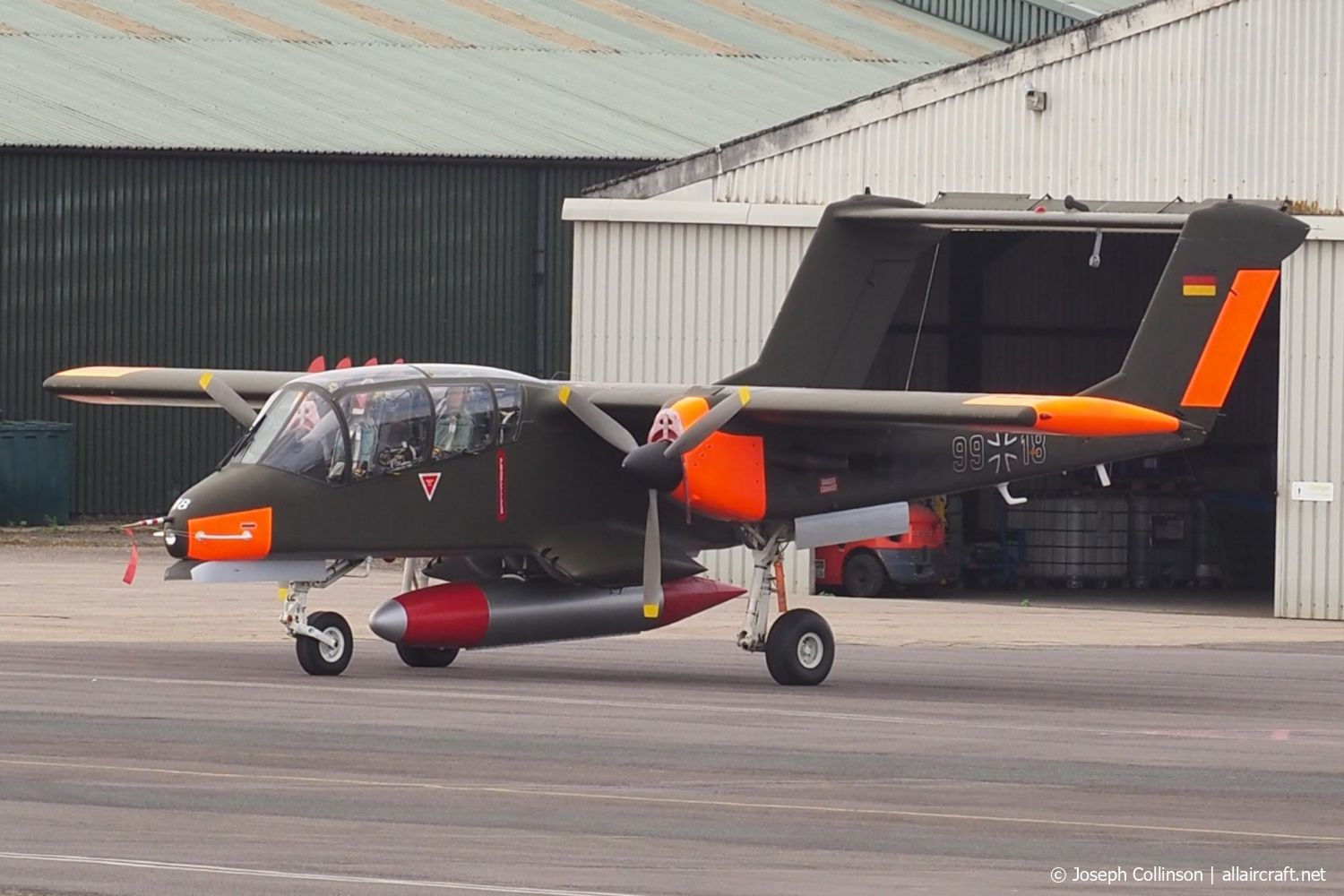 99+18 / G-ONAA (338-3) North American OV-10B Bronco