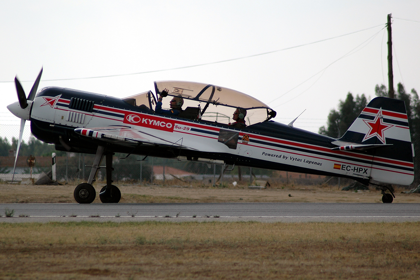 EC-HPX Sukhoi Su-29