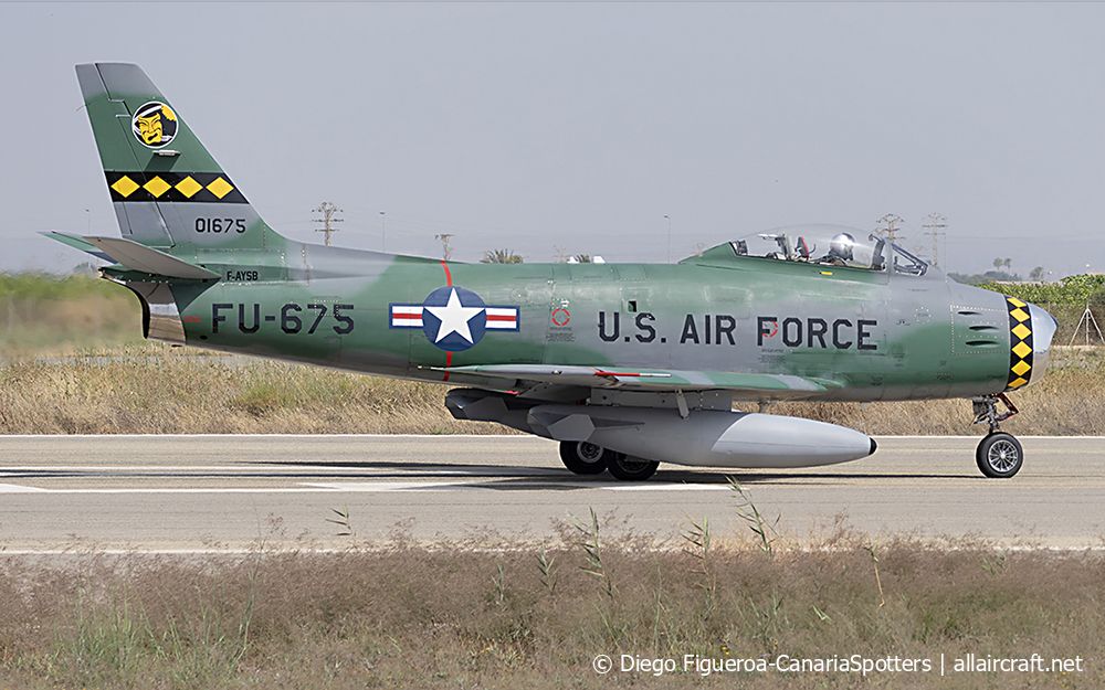 F-AYSB (S6-1675) 1958 Canadair CL-13B-6 Sabre