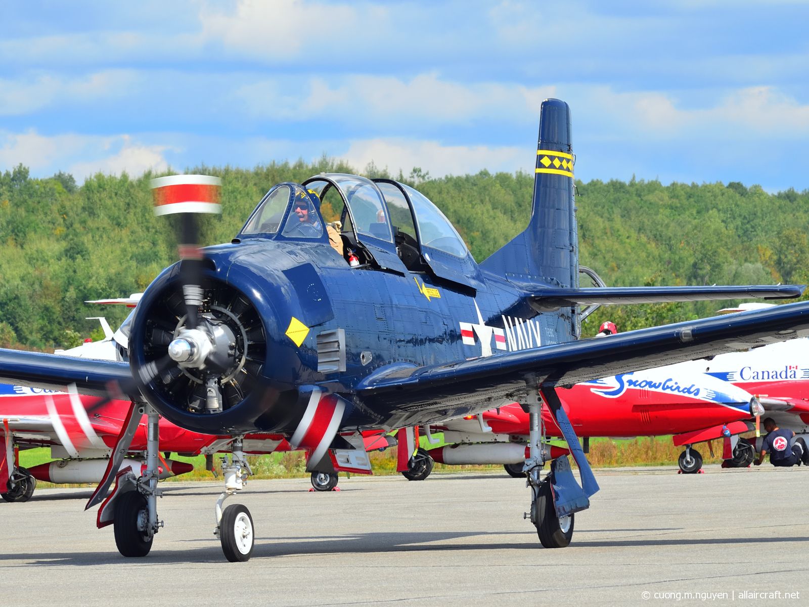 C-GKOL (252-23) 1957 North American T-28C Trojan