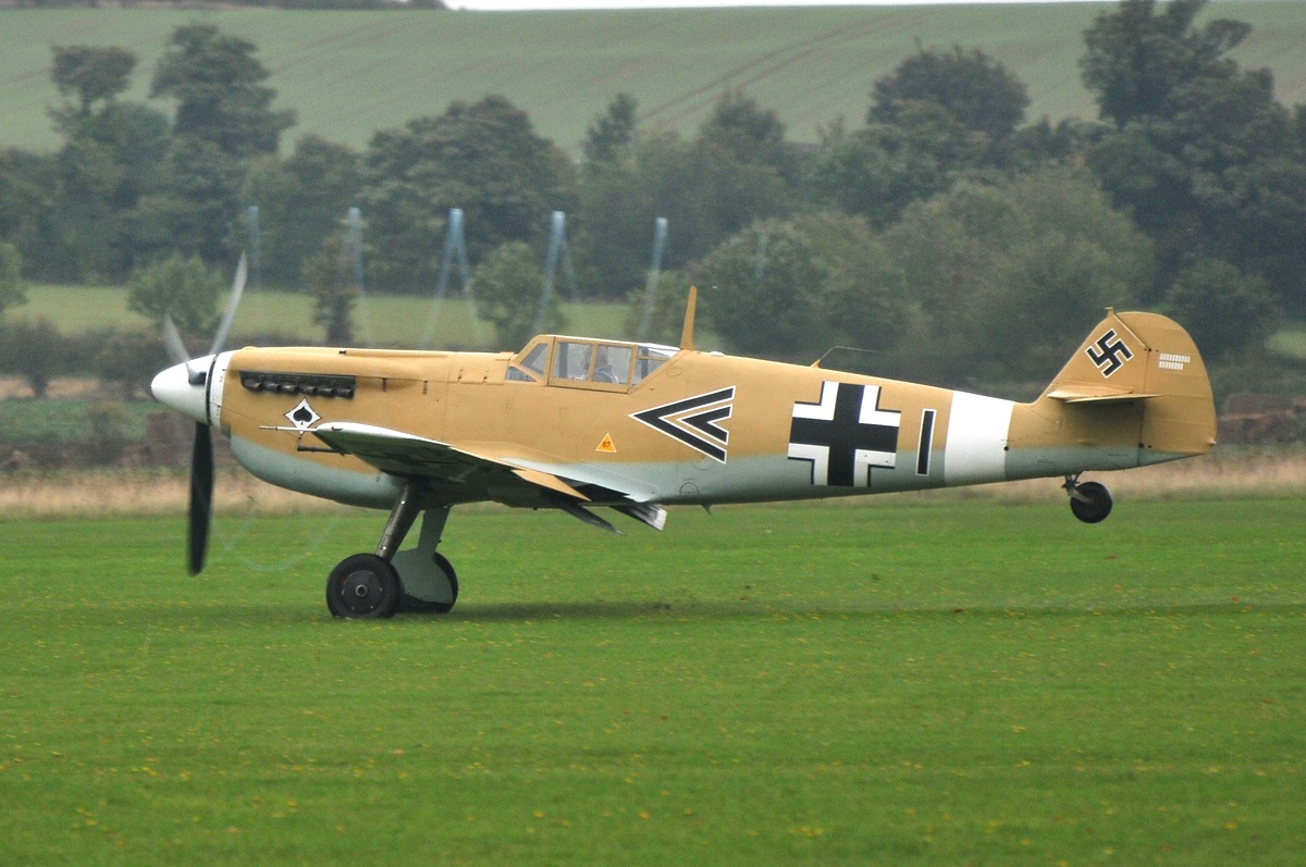 G-AWHE (67) Hispano HA-1112-M1L Buchon