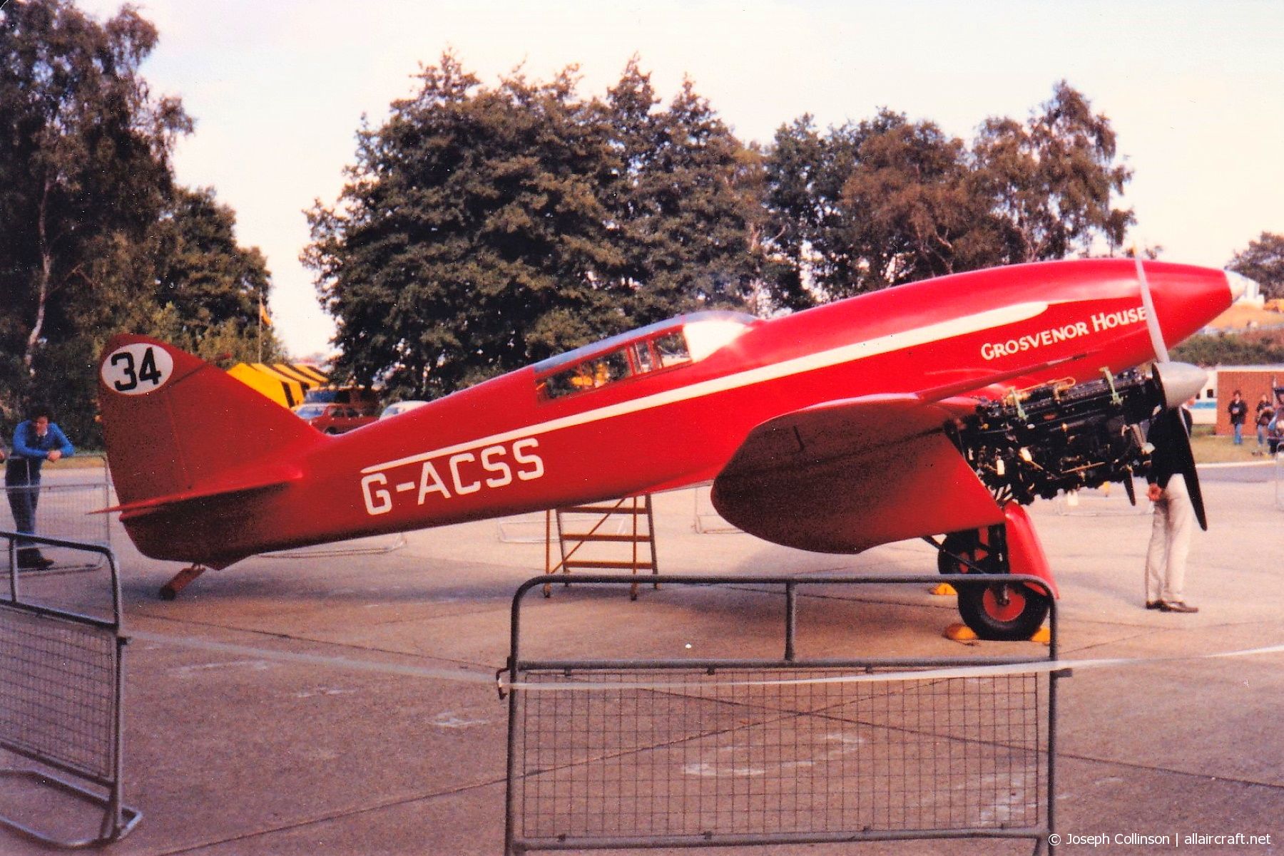 G-ACSS (1996) 1934 DeHavilland DH-88 Comet