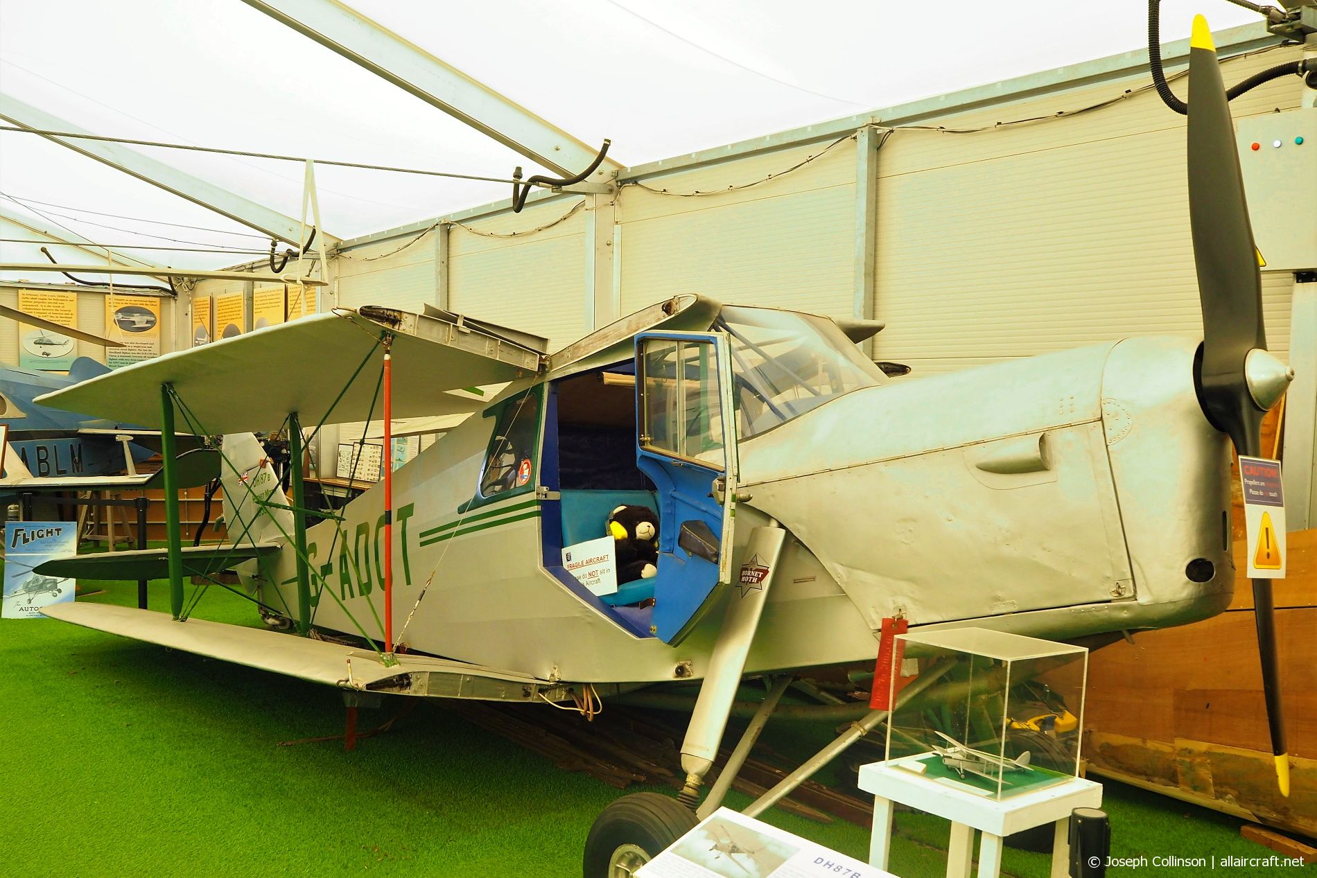 G-ADOT (8027) DeHavilland DH-87B Hornet Moth