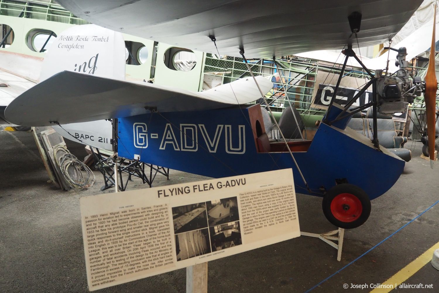 G-ADVU (BAPC.211) Mignet HM-14 Flying Flea