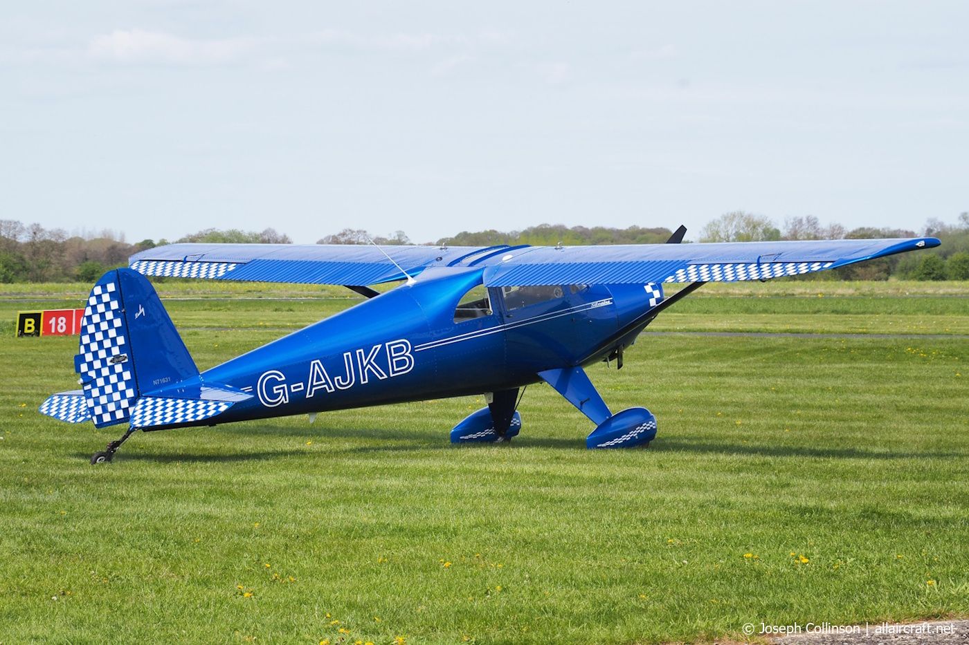 G-AJKB (3407 ) 1046 Luscombe 8A Silvaire
