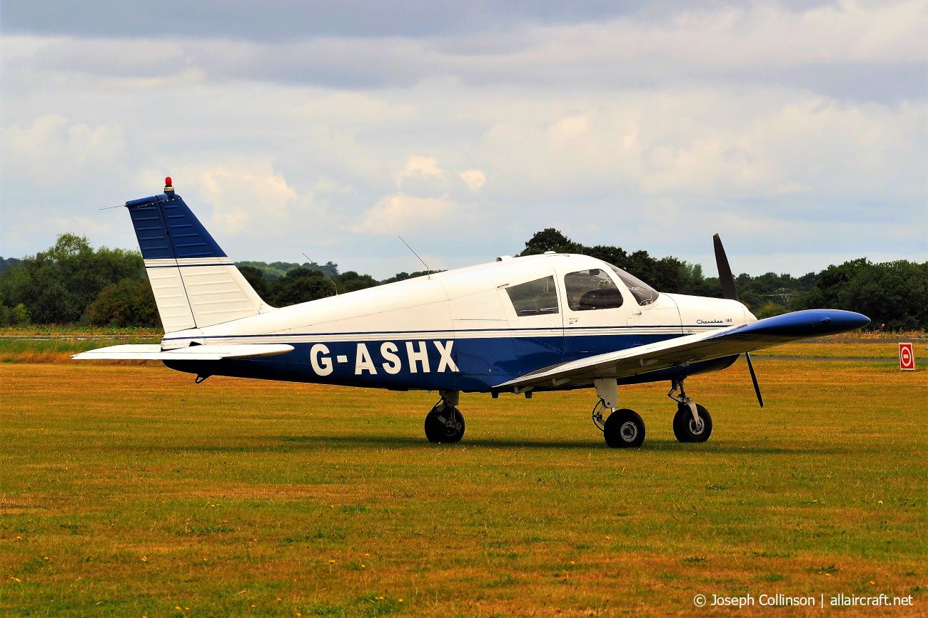 G-ASHX (28-1266) 1963 Piper PA-28-180 Cherokee