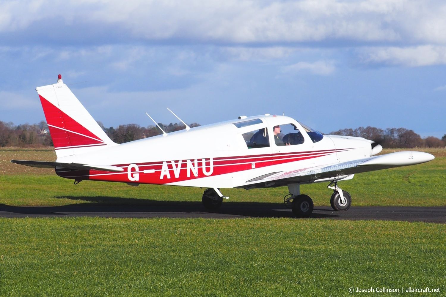 G-AVNU (28-4153) 1967 Piper PA-28-180 Cherokee
