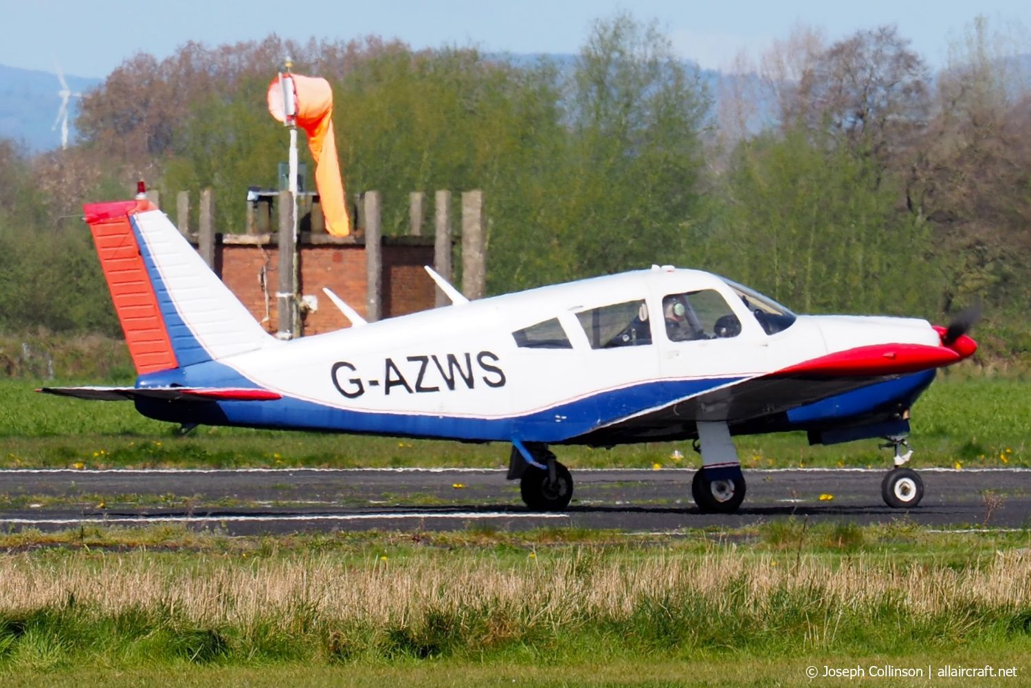 G-AZWS (28R-30749) Piper PA-28R-180 Cherokee