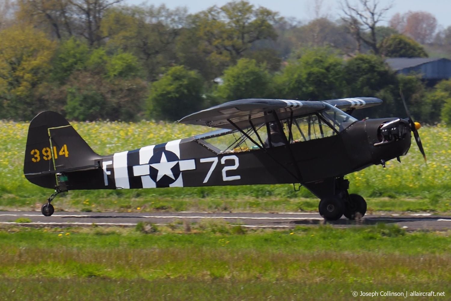 G-BHZU / 3914 (9606) Piper J3C-65 Cub
