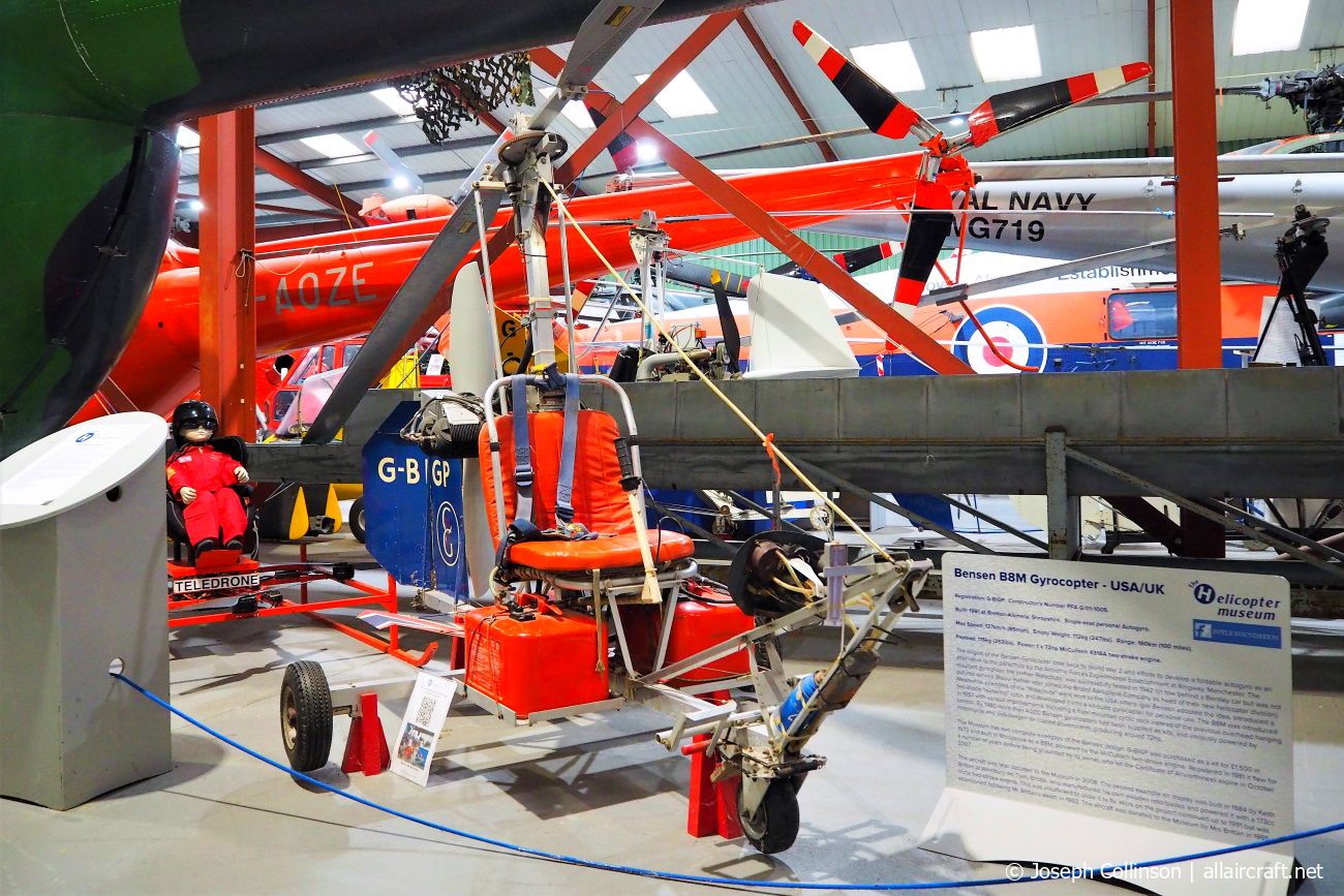 G-BIGP 1981 Bensen B-8M Gyrocopter