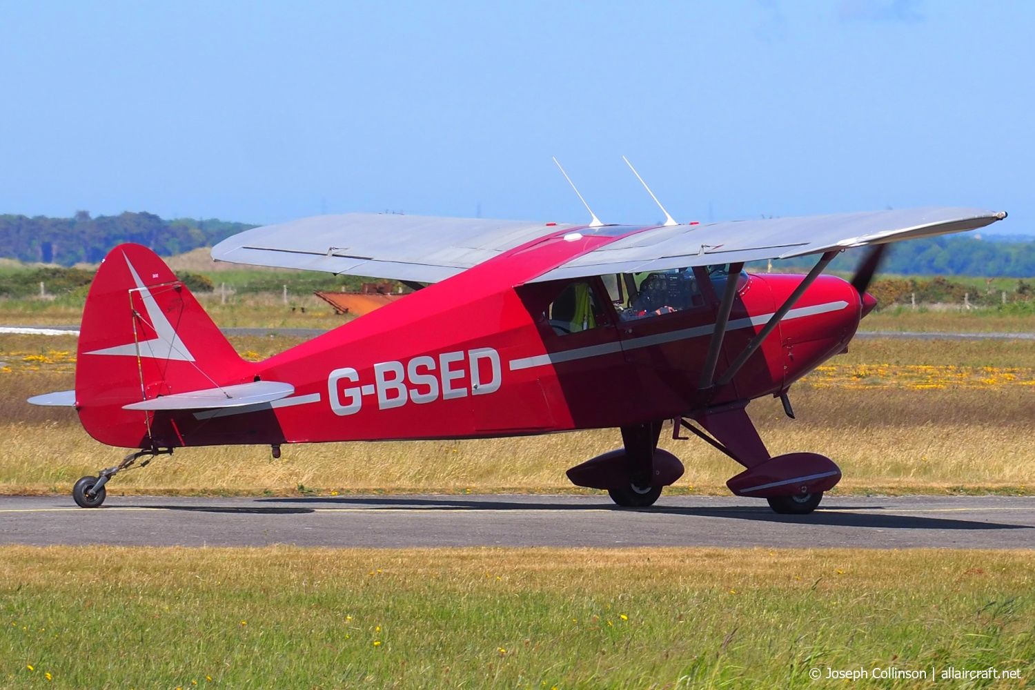 G-BSED (22-6377) 1957 Piper PA-22-160 Tri-Pacer