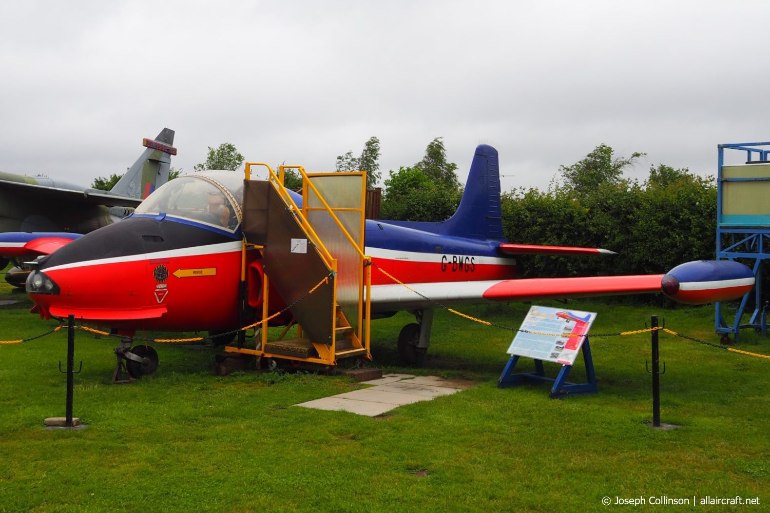 G-BWGS (EEP/JP/974) 1970 Hunting Jet Provost T5A