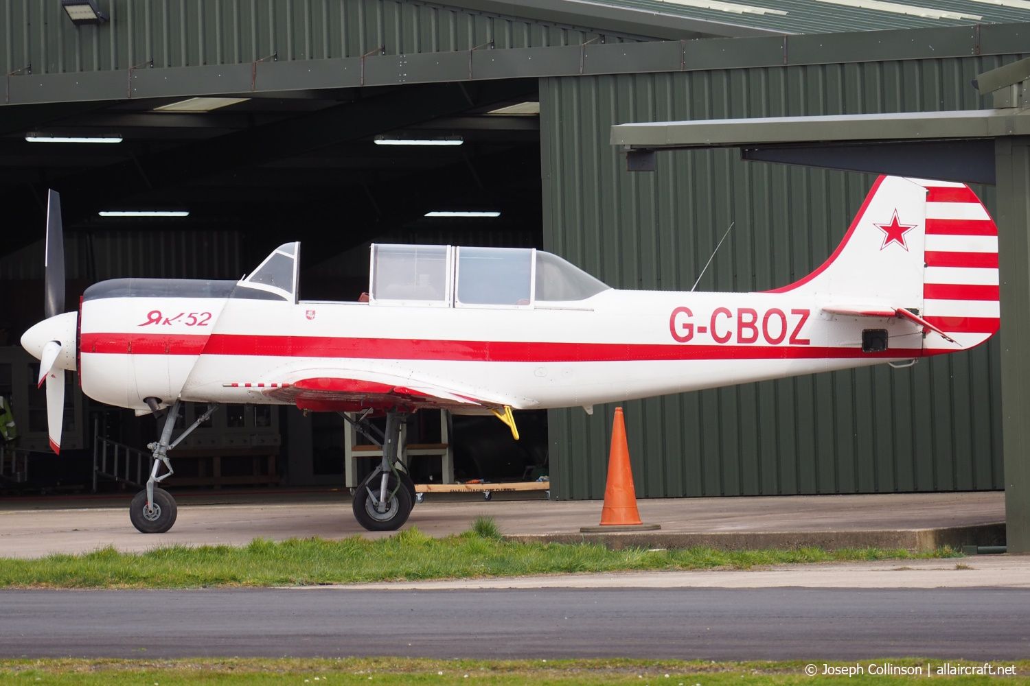 G-CBOZ (811308) 1981 Yakovlev Yak-52