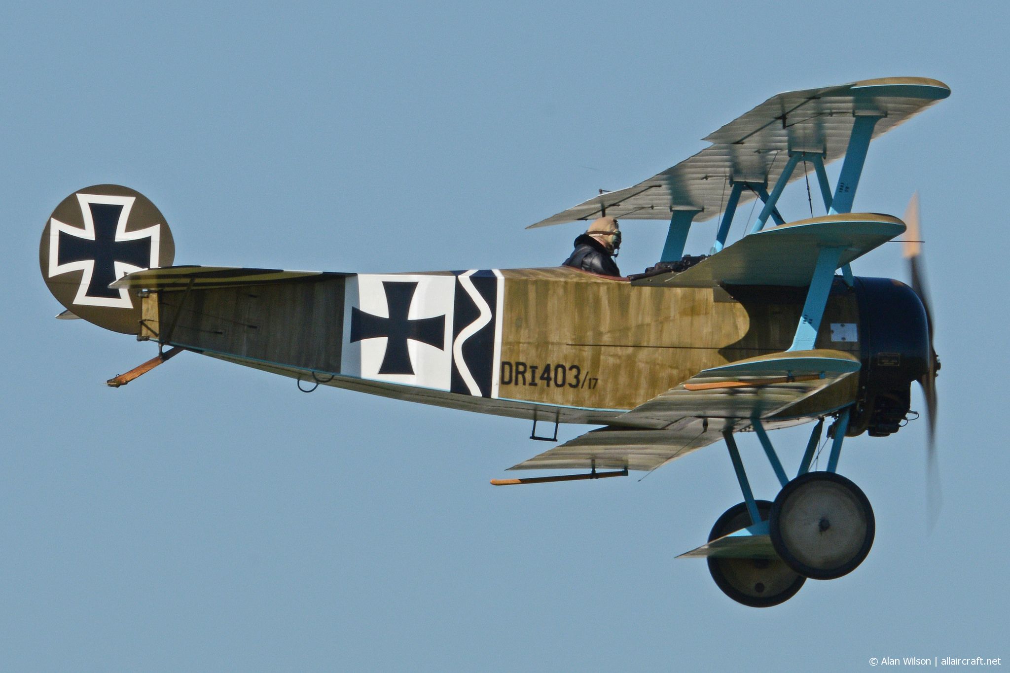 G-CDXR 2006 Fokker DR.1 Triplane Replica