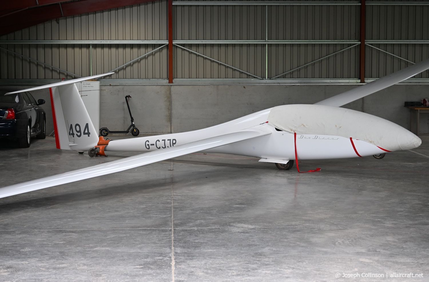 G-CJJP (180) 1998 Schempp-Hirth Duo Discus