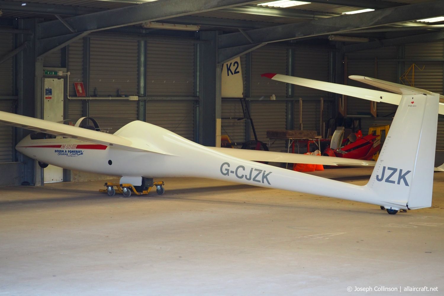 G-CJZK (5E225X63) 2001 DG Flugzeugbau DG-500 Elan Orion