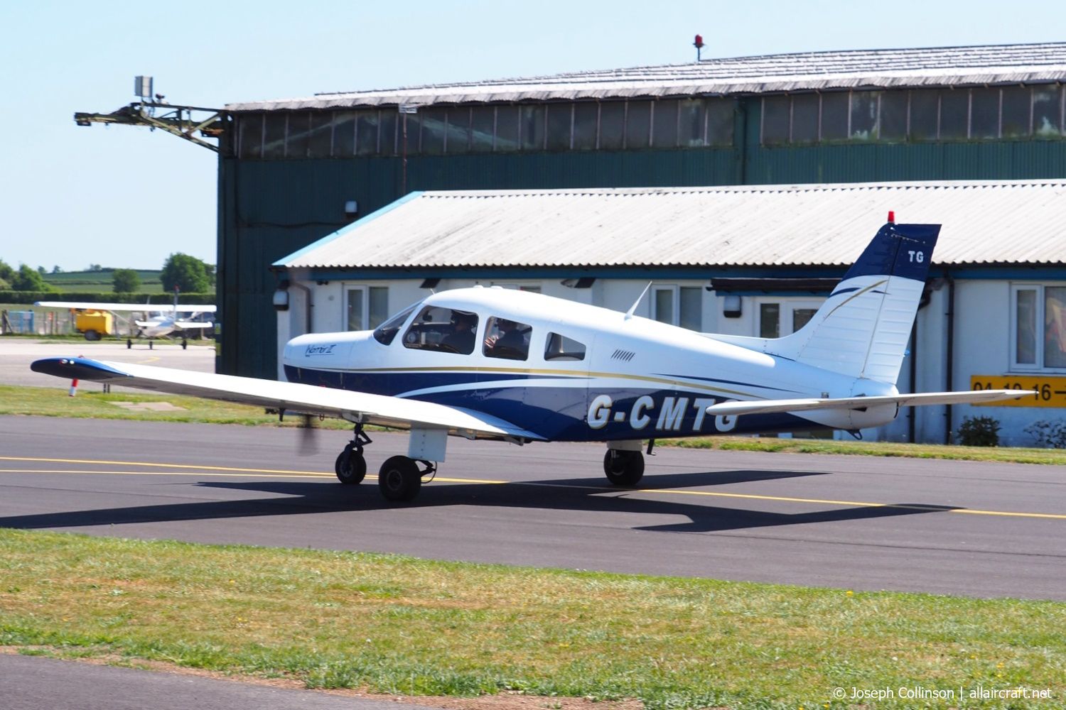 G-CMTG (28-8516014) 1984 Piper PA-28-161 Cherokee Warrior II