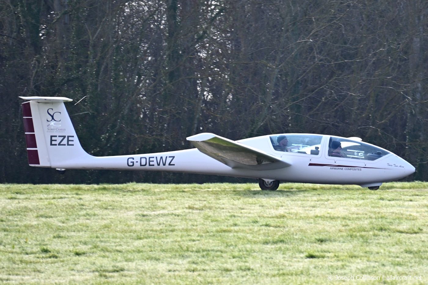 G-DEWZ (33981-K-214) 1985 Grob G-103 Twin II Acro