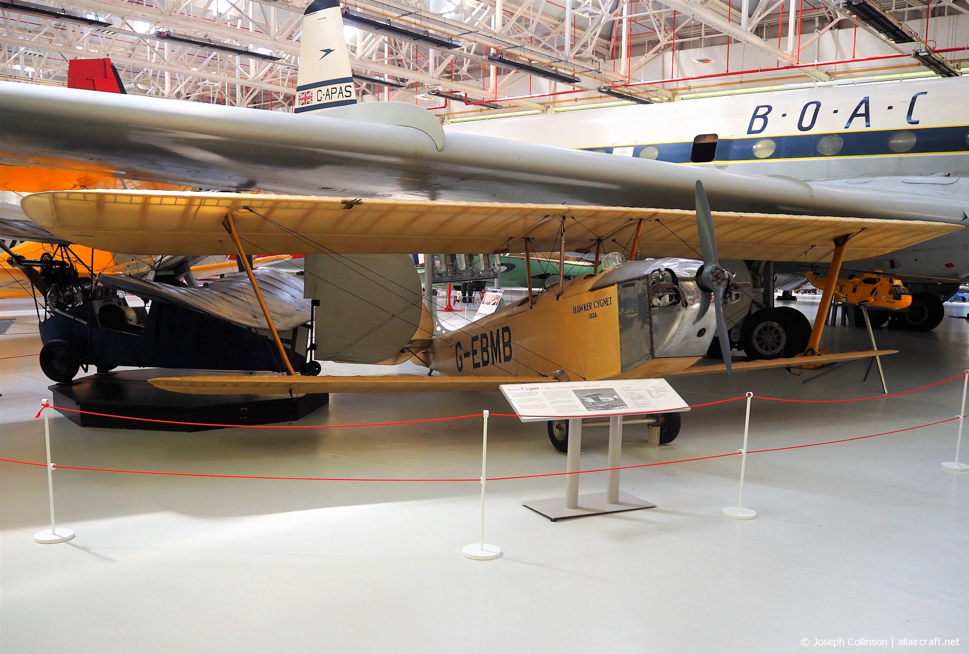 G-EBMB (1) 1924 Hawker Cygnet 1