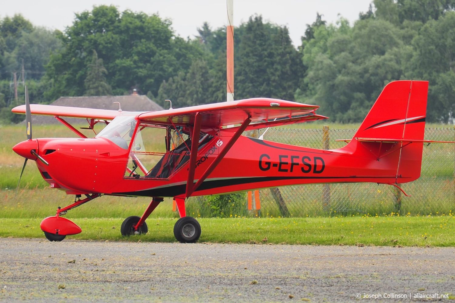 G-EFSD 2016 Aeropro Eurofox 912(IS)
