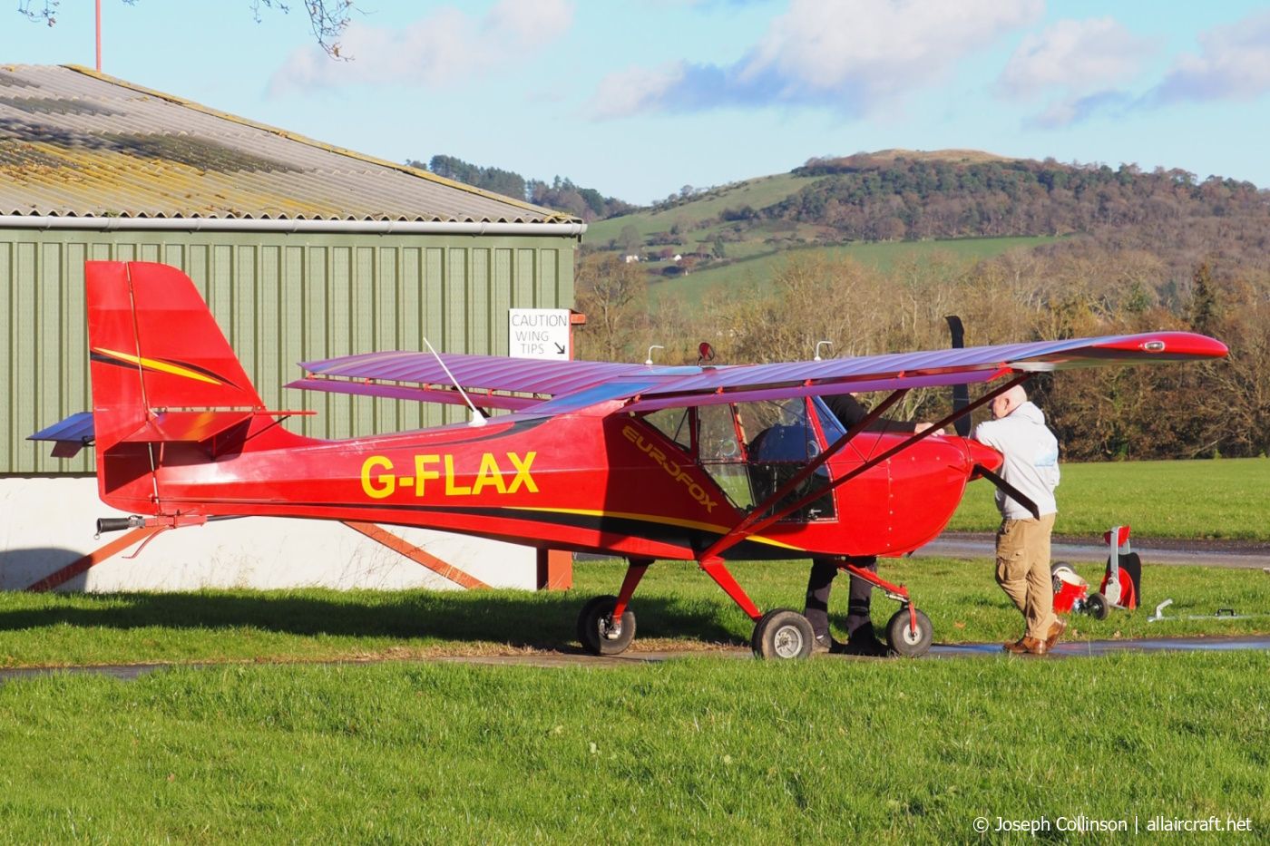 G-FLAX 2017 Aeropro Eurofox 914