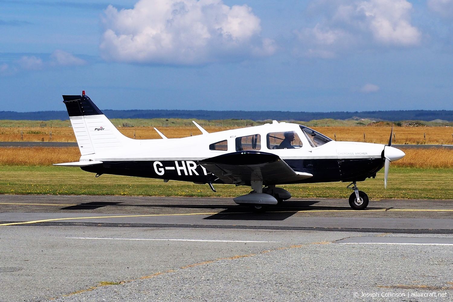 G-HRYZ (28-7505090) 1974 Piper PA-28-180 Cherokee