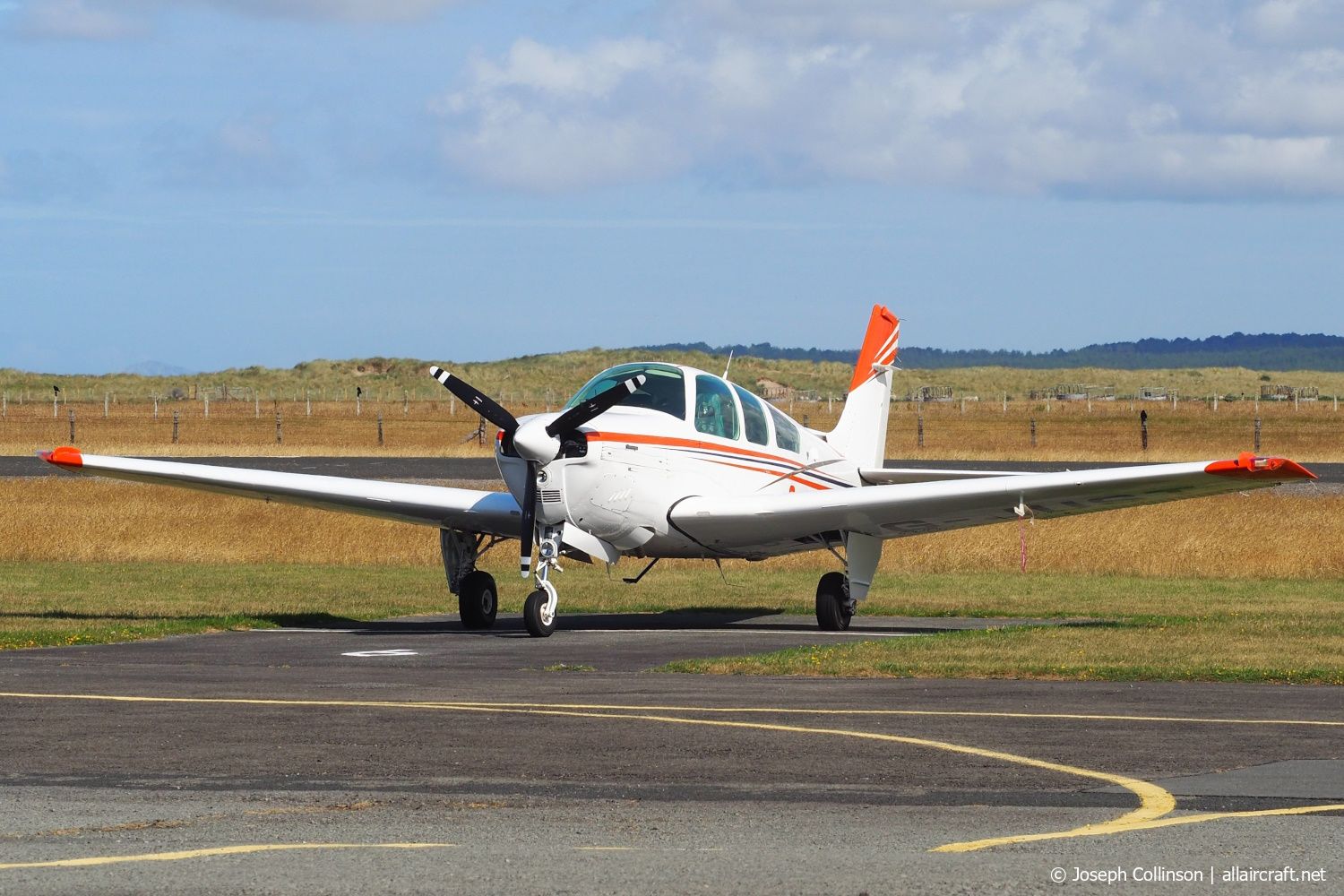 G-JUST (CE-1165) 1987 Beechcraft F33A Bonanza