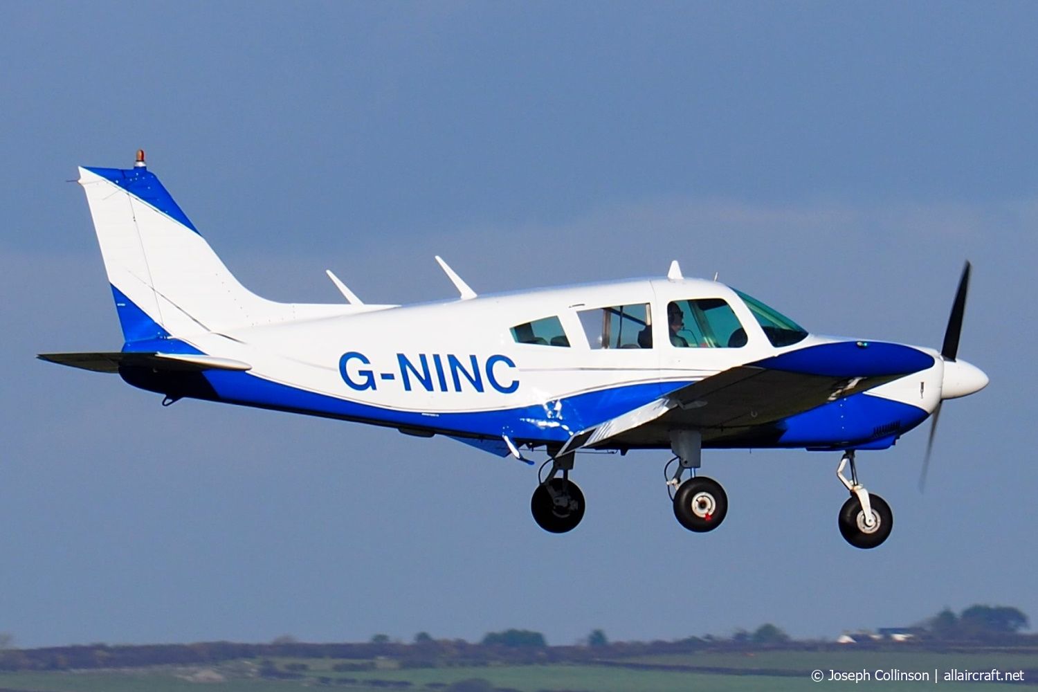 G-NINC (28-7205016) 1972 Piper PA-28-180 Cherokee