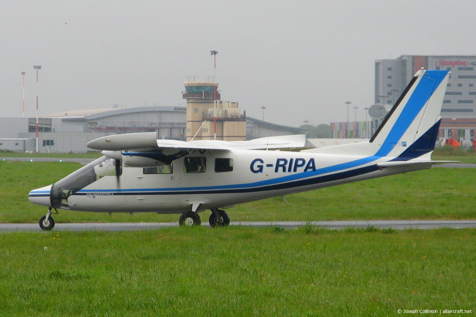 G-RIPA (423-23) 2003 Partenavia P.68 Observer 2