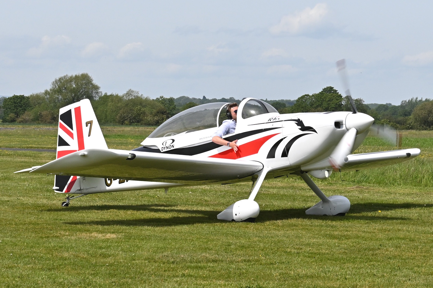 G-ZFZF · Vans RV-8 · EGCV