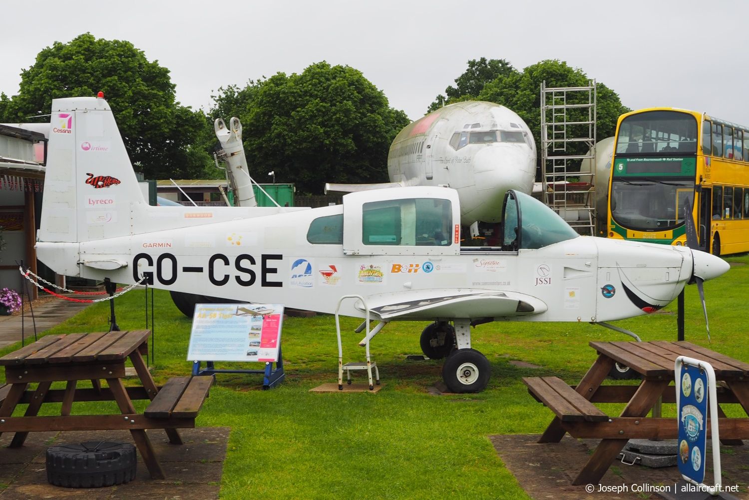 GO-CSE (G-BFZR) 1979 Grumman American AA-5B Tiger