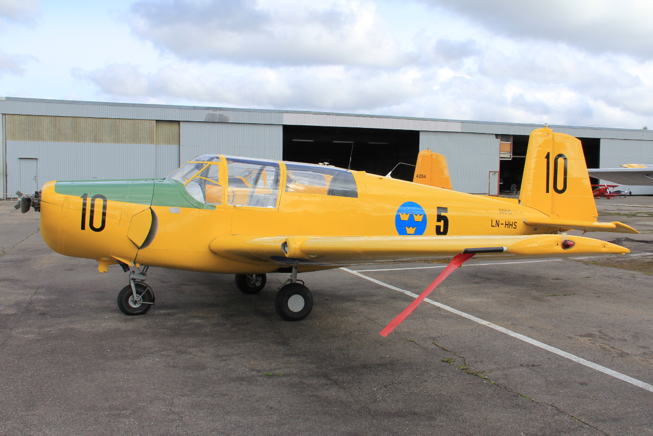LN-HHS (91-210) Saab 91B Safir