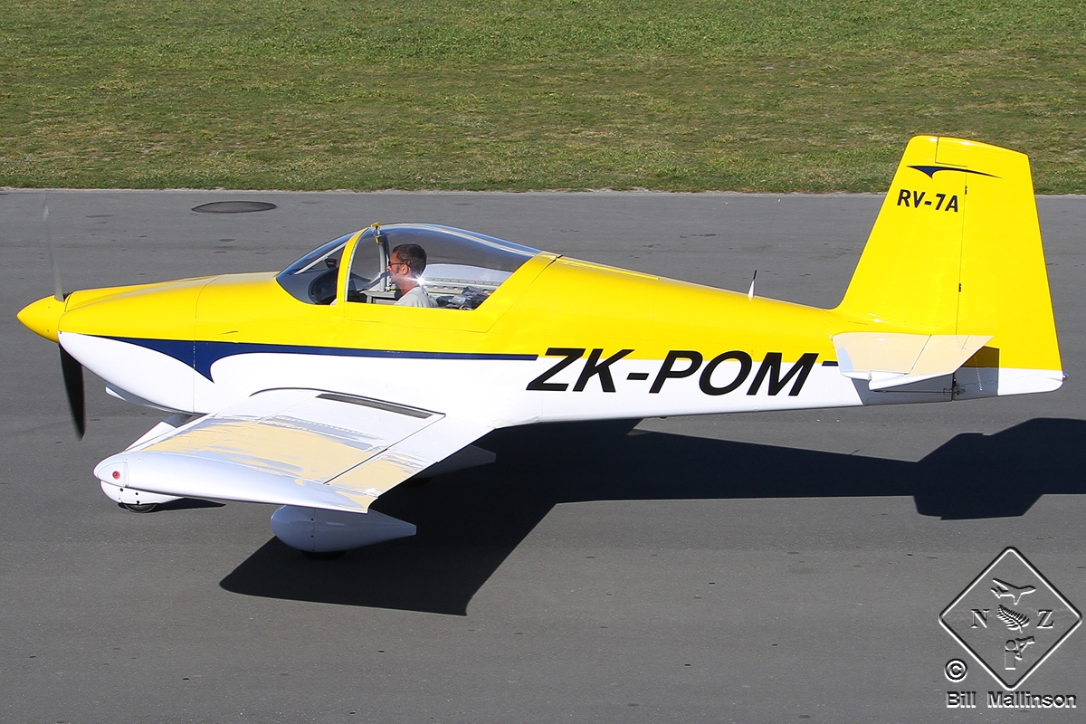 ZK-POM · Van's RV-7A · (CHC / NZCH)