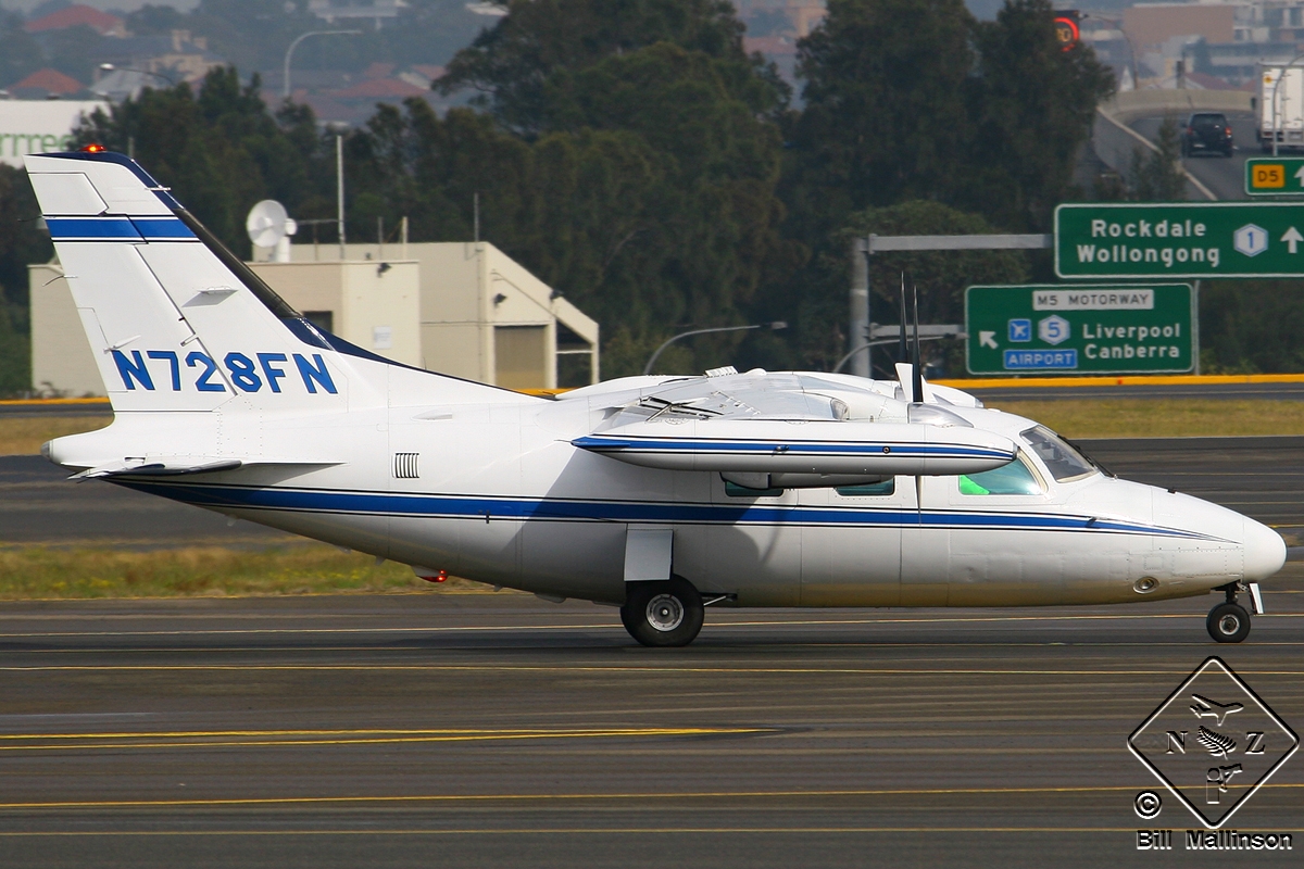 N728FN, (cn 303), Mitsubishi MU-2B-25
