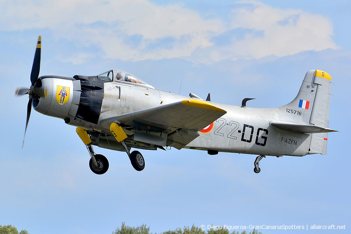 F-AZFN / 125716 Douglas A-1 Skyraider