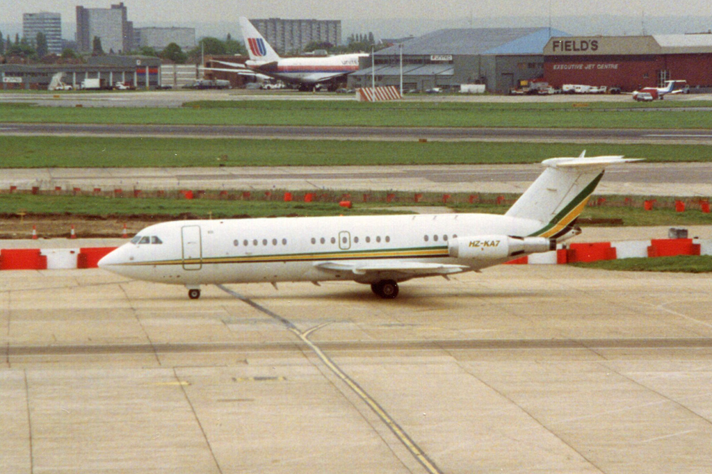 HZ-KA7 (cn 00492) BAC 1-11 Series 492GM