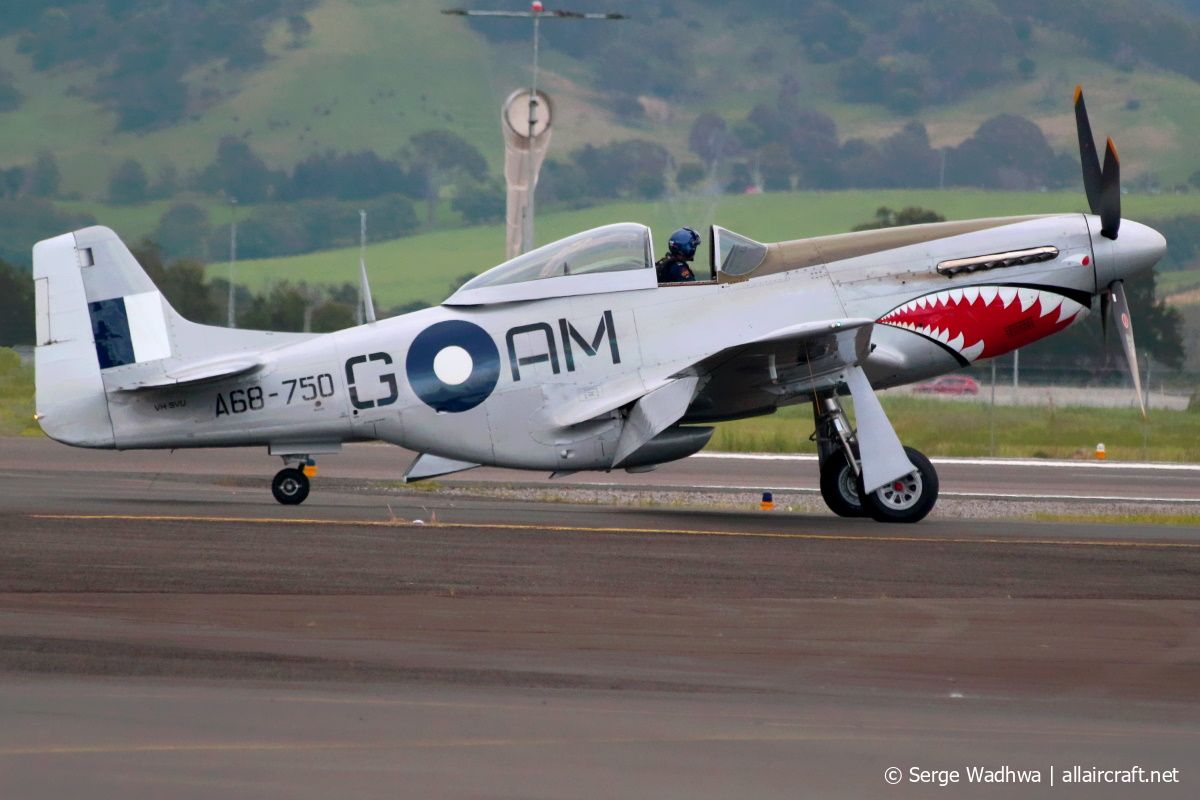 VH-SVU / A68-750 1949 CAC CA-18 Mk.23 Mustang