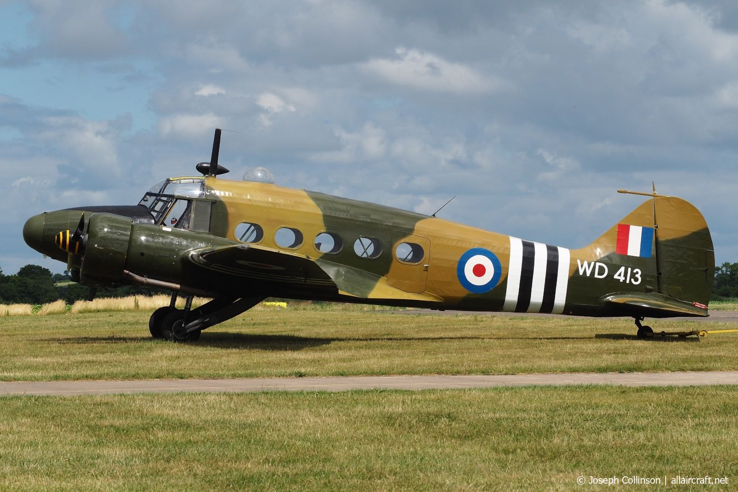WD413 / G-VROE 1950 Avro 652A Anson T.21