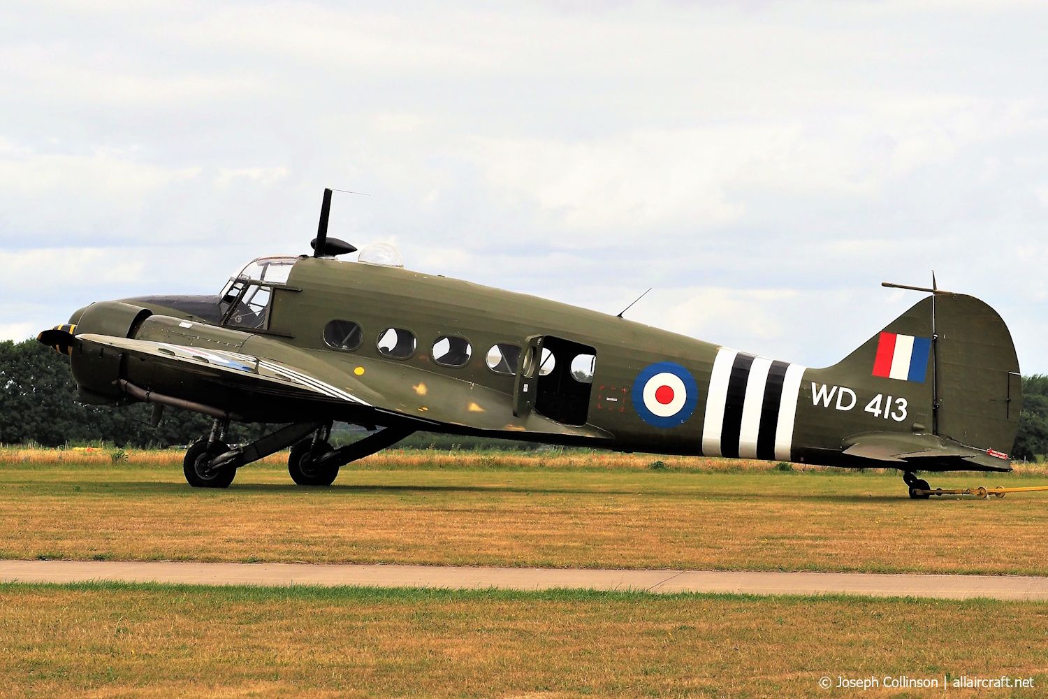 WD413 (G-VROE) 1950 3634 Avro 652A Anson T.21