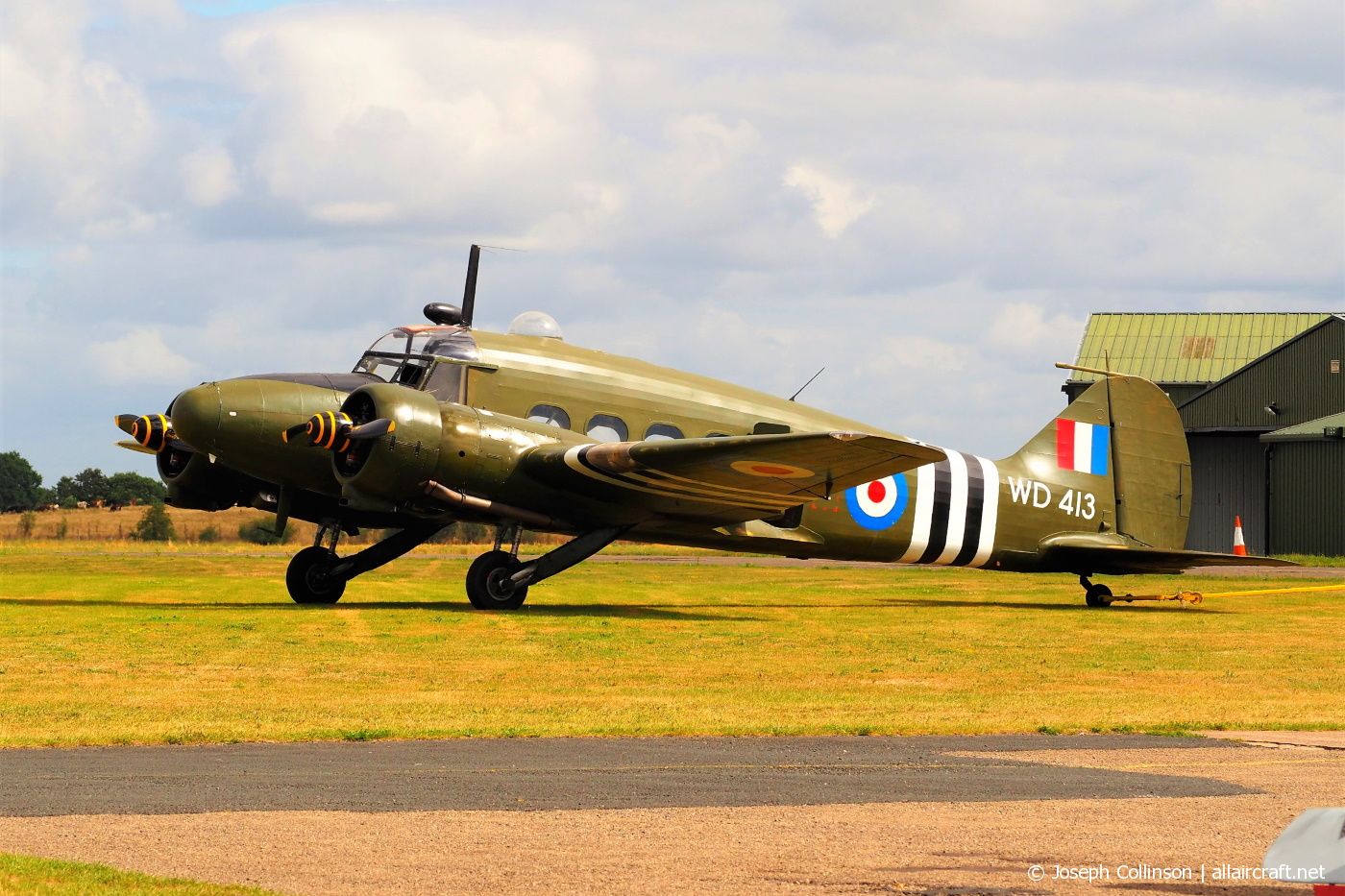 WD413 / G-VROE 1950 Avro 652A Anson T.21