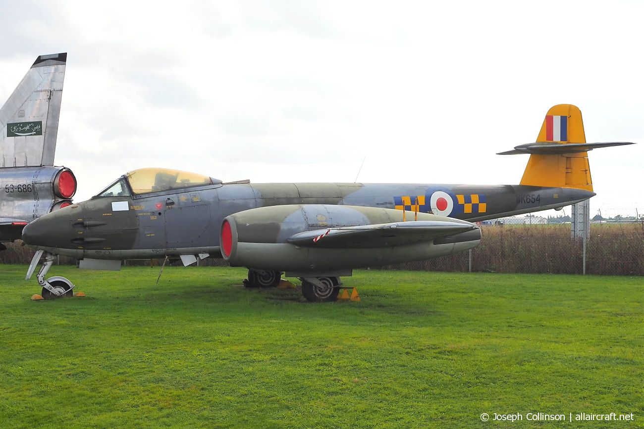 WK654 1952 Gloster Meteor F.8