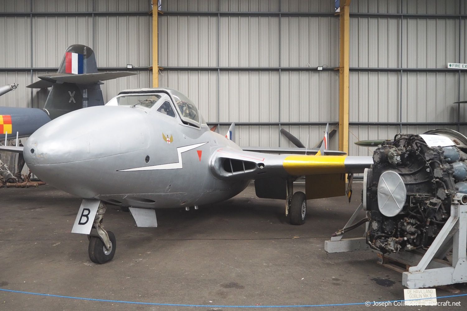 WZ518 (15105) 1953 DeHavilland DH-115 Vampire T11