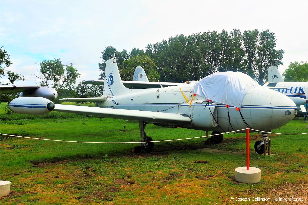 XN500 (PAC/W/10161) 1959 Hunting P-84 Jet Provost T.3A
